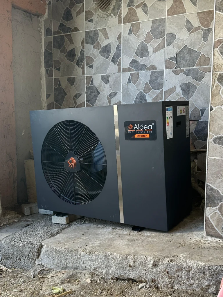 Sinop/Boyabat Alibeyli Köyü 16kW Aldea Monofaze Isı Pompası Kurulum – Güngör Hazer